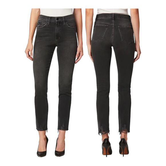 Joe's Jeans The Luna Destroyed Hem Ankle gray size 31 - Picture 1 of 5